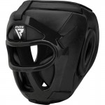 Шлем для единоборств RDX с пластиковой маской HGR-T1F