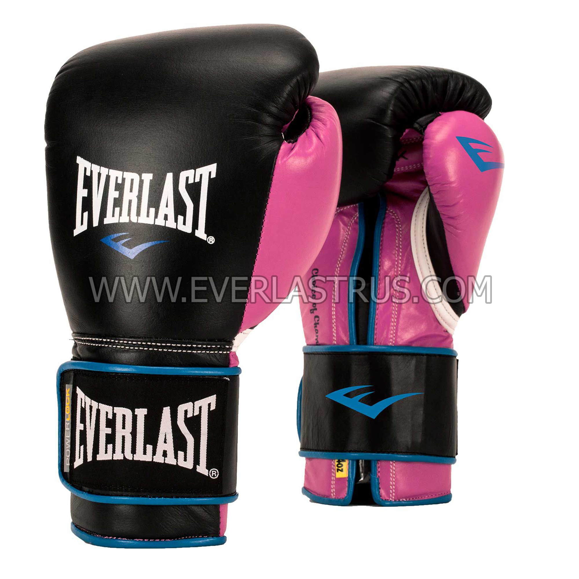 Фото 1: Перчатки боксерские Everlast Powerlock PU P00000722 кожзаменитель