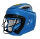 Фото 0: Шлем для единоборств Рэй-Спорт со съемной стальной маской Ш42К кожа