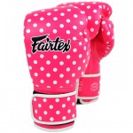 Перчатки боксерские Fairtex Polka Dot BGV-14 микрофибра для женщин