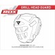 Фото 8: Шлем для единоборств RDX с пластиковой маской HGR-T1F