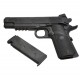 Фото 0: Тренировочный пистолет макет с магазином E405 из резины