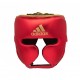 Фото 2: Шлем боксерский Adidas AdiStar Pro Metallic Headgear adiPHG01Pro кожа