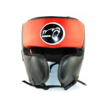 Шлем боксерский Kiboshu G 22 31-72 с защитой скул кожа