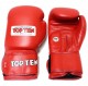 Фото 2: Боксерские перчатки для соревнований на липучке TOP TEN AIBA 301 кожа