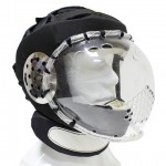 Шлем для ножевого боя Рэй-Спорт с защитой шеи и прозрачной маской эШ14АК