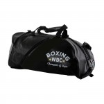 Рюкзак-сумка Adidas Training 2 In 1 PU Bag Boxing WBC S ADIACC051WBC-S