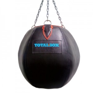 Фото: Груша боксерская TOTALBOX шар большой ГБШБ 45 кг кожа