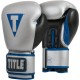 Фото 0: Перчатки боксерские Title Boxing Platinum Perilous Pro Style Hook and Loop Bag Gloves TBPPSBGE кожа