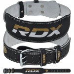 Пояс для тяжелой атлетики RDX Leather WBS-4RB кожа