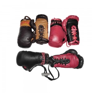 Фото: Сувенирные перчатки Fighttech SG кожа