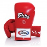 Боксерские перчатки для соревнований Fairtex на шнуровке BGL-6