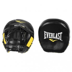 Фото: Лапы боксерские короткие Everlast Elite Mini PU P00001213