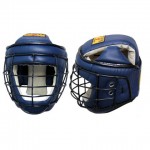 Шлем для армейского рукопашного боя Рэй-Спорт со стальной маской Ш44К кожа
