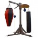 Фото 0: Напольная стойка для боксерских мешков Рэй-спорт на четыре снаряда эСН.4