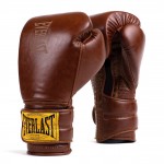 Перчатки боксерские Everlast Classic Brown P00002504 кожа