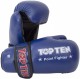 Фото 1: Перчатки для тхэквондо TOP TEN Point Fighter ITF 3007 кожзаменитель