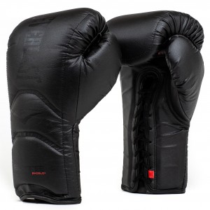 Фото: Перчатки боксерские Everlast Elite Pro New P00002493 на шнуровке кожа