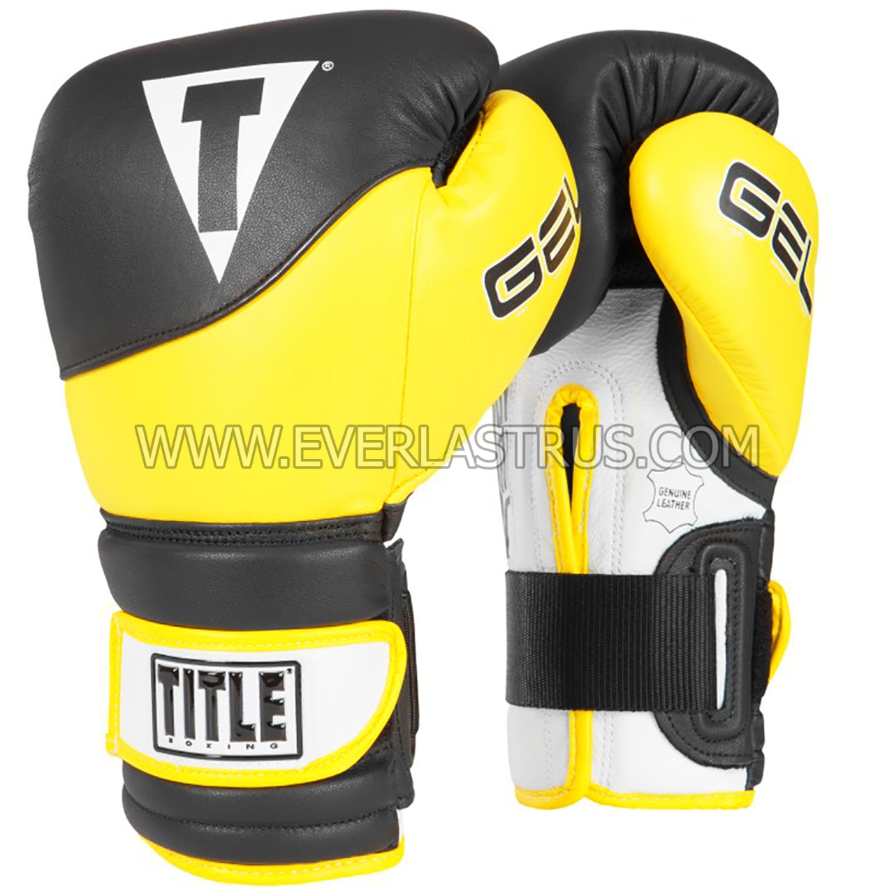 Фото 2: Перчатки боксерские Title Gel Suspense Training Gloves TBGSTGE кожа