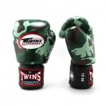 Перчатки боксерские Twins Special COMO FBGVL3-AR кожа