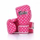 Фото 1: Перчатки боксерские Fairtex Polka Dot BGV-14 микрофибра для женщин