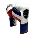Боксерские перчатки для соревнований Kiboshu Prof Герб РФ 21-67 кожа