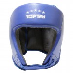 Шлем боксерский TOP TEN AIBA 822 кожа