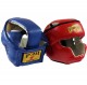 Фото 0: Шлем боксерский Рэй-Спорт с защитой скул и подбородка Ш4К кожа