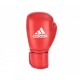 Фото 3: Боксерские перчатки для соревнований на липучке Adidas IBA ADIIBAG1 кожа