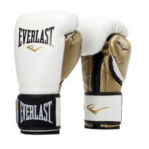 Фото: Перчатки боксерские Everlast Powerlock PU P00000722 кожзаменитель