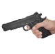 Фото 2: Тренировочный пистолет макет с магазином E405 из резины