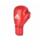 Фото 2: Боксерские перчатки для соревнований на липучке Adidas IBA ADIIBAG1 кожа