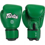Перчатки боксерские Fairtex Green Forest BGV-16 кожа